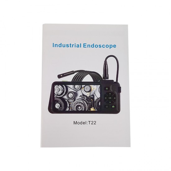 T22 4.5inch 5.5mm 2m IPS Color Screen Endoscope Single Camera Waterproof Inspection Borescope Rigid Cable for Check Car T22 4.5inch 5.5mm 2m IPS Color Screen Endoscope Single Camera Waterproof Inspection Borescope Rigid Cable for Check Car