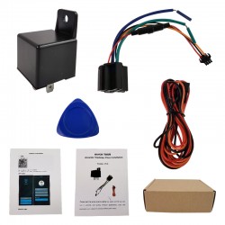 Motorcycle Car Relay GPS Tracker Hide Device Cut Off Oil Towed Away ACC Status Alarm Locator Tracking CJ730 Plus 2G 9V-95V