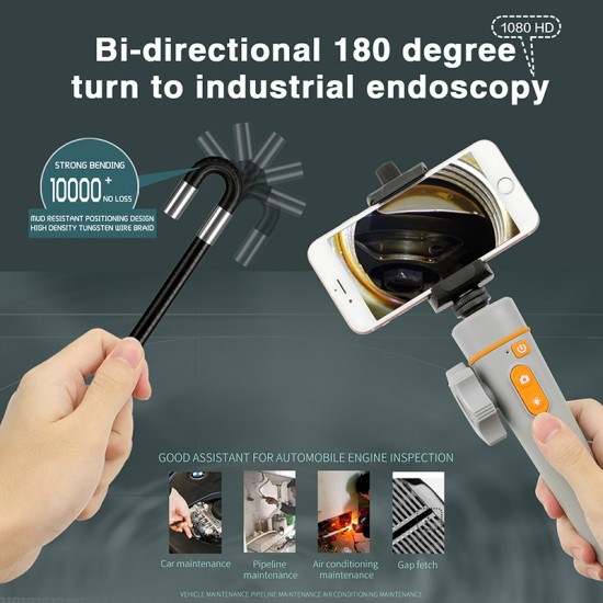 AGC-180 6mm IP67 Waterproof HD Imaging Sensor Ergonomic for Scientific Experiments for Car Industrial Endoscope Borescope Set AGC-180 6mm IP67 Waterproof HD Imaging Sensor Ergonomic for Scientific Experiments for Car Industrial Endoscope Borescope Set