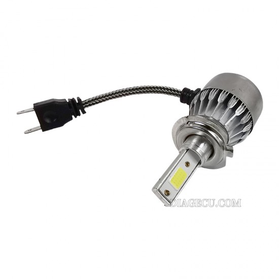 C6 Led Headlight Bulbs H7 LED Car Lights 2pcs/set 6500K 18W 12-24V 1800LM Auto Headlamps C6 Led Headlight Bulbs H7 LED Car Lights 2pcs/set 6500K 18W 12-24V 1800LM Auto Headlamps