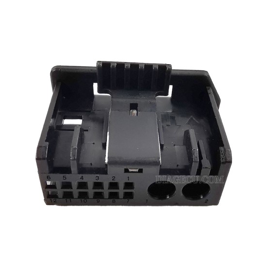 MOST Fiber Optic 2+12 Multimedia Connector 1-1355795-1 MOST Fiber Optic 2+12 Multimedia Connector 1-1355795-1