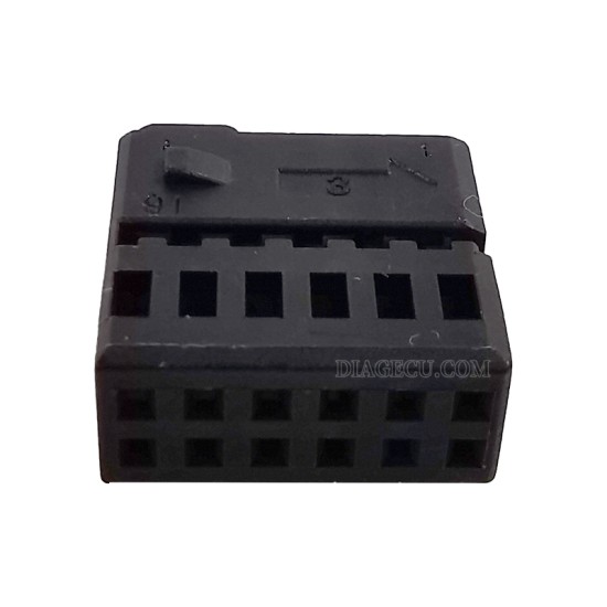 MOST Fiber Optic 2+12 Multimedia Connector 1-1355795-1 MOST Fiber Optic 2+12 Multimedia Connector 1-1355795-1