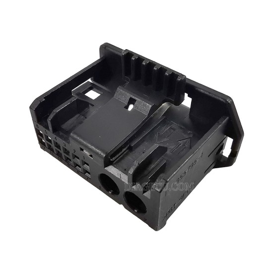 MOST Fiber Optic 2+12 Multimedia Connector 1-1355795-1 MOST Fiber Optic 2+12 Multimedia Connector 1-1355795-1