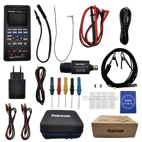 Hantek 2D82AUTO I portable Handheld oscilloscope automobile diagnosis universal oscilloscope signal multimeter Hantek 2D82AUTO I portable Handheld oscilloscope automobile diagnosis universal oscilloscope signal multimeter