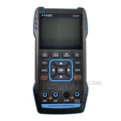 Fnirsi 2C23T 50MHz Handheld Digital Oscilloscope Multimeter 3 in 1 Dual Channel Function Signal Generator 10MHZ*2 50MS/s AC DC 1000V 10A T-RMS Automotive Tool