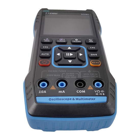Fnirsi 2C23T 50MHz Handheld Digital Oscilloscope Multimeter 3 in 1 Dual Channel Function Signal Generator 10MHZ*2 50MS/s AC DC 1000V 10A T-RMS Automotive Tool Fnirsi 2C23T 50MHz Handheld Digital Oscilloscope Multimeter 3 in 1 Dual Channel Function Signal Generator 10MHZ*2 50MS/s AC DC 1000V 10A T-RMS Automotive Tool