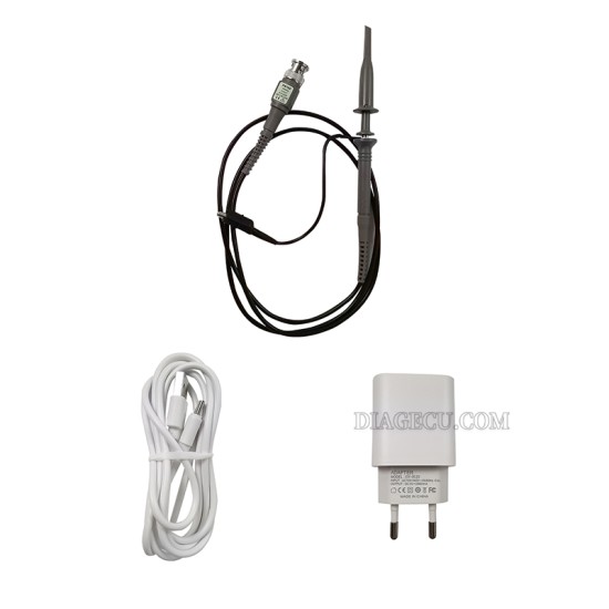 Fnirsi 1013D 7 Inch Digital Storage Oscilloscope 2 Channels 100MHz Bandwidth 1GSa/s Sampling Rate Touch Screen Digital Tablet+EU adapter Fnirsi 1013D 7 Inch Digital Storage Oscilloscope 2 Channels 100MHz Bandwidth 1GSa/s Sampling Rate Touch Screen Digital Tablet+EU adapter
