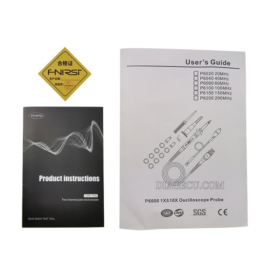 Fnirsi 1013D 7 Inch Digital Storage Oscilloscope 2 Channels 100MHz Bandwidth 1GSa/s Sampling Rate Touch Screen Digital Tablet+EU adapter Fnirsi 1013D 7 Inch Digital Storage Oscilloscope 2 Channels 100MHz Bandwidth 1GSa/s Sampling Rate Touch Screen Digital Tablet+EU adapter