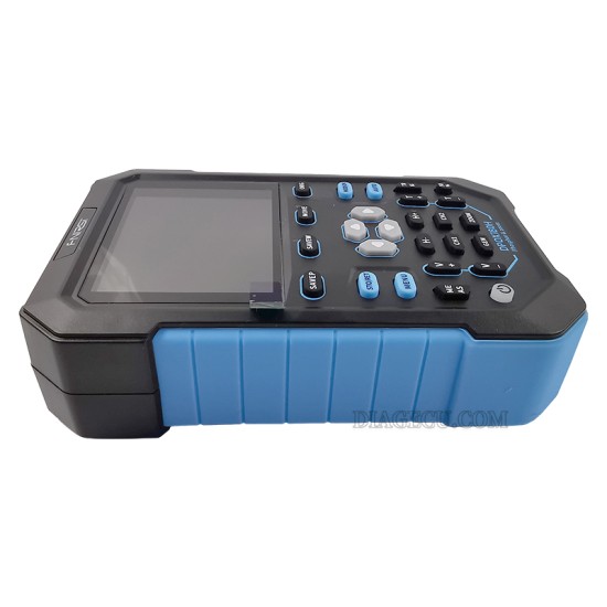 Fnirsi DPOX180H Handheld Dual Channel Digital Oscilloscope 180MHz-3DB 2 In 1 Function Signal Generator Fluorescence Display ZOOM+EU adapter (Blue) Fnirsi DPOX180H Handheld Dual Channel Digital Oscilloscope 180MHz-3DB 2 In 1 Function Signal Generator Fluorescence Display ZOOM+EU adapter (Blue)