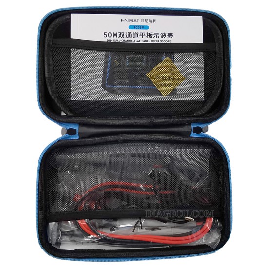 Fnirsi 2C53P Digital Handled Oscilloscope Multimeter Signal Generator 3 in 1 Touch Screen Portable 2 Channel 50MHz 250 MSa/s Fnirsi 2C53P Digital Handled Oscilloscope Multimeter Signal Generator 3 in 1 Touch Screen Portable 2 Channel 50MHz 250 MSa/s