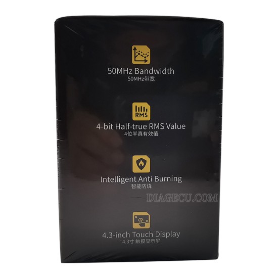 Fnirsi 2C53P Digital Handled Oscilloscope Multimeter Signal Generator 3 in 1 Touch Screen Portable 2 Channel 50MHz 250 MSa/s Fnirsi 2C53P Digital Handled Oscilloscope Multimeter Signal Generator 3 in 1 Touch Screen Portable 2 Channel 50MHz 250 MSa/s