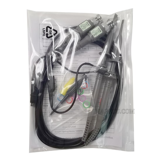 Fnirsi 2C53P Digital Handled Oscilloscope Multimeter Signal Generator 3 in 1 Touch Screen Portable 2 Channel 50MHz 250 MSa/s Fnirsi 2C53P Digital Handled Oscilloscope Multimeter Signal Generator 3 in 1 Touch Screen Portable 2 Channel 50MHz 250 MSa/s