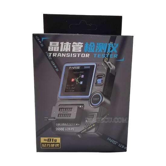 Fnirsi LCR-P1 Transistor Tester Multimeter Diode Triode Capacitance Resistance Meter LCR ESR Meter NPN PNP MOSFET IR Multifunction Tester Fnirsi LCR-P1 Transistor Tester Multimeter Diode Triode Capacitance Resistance Meter LCR ESR Meter NPN PNP MOSFET IR Multifunction Tester