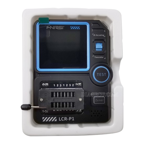 Fnirsi LCR-P1 Transistor Tester Multimeter Diode Triode Capacitance Resistance Meter LCR ESR Meter NPN PNP MOSFET IR Multifunction Tester Fnirsi LCR-P1 Transistor Tester Multimeter Diode Triode Capacitance Resistance Meter LCR ESR Meter NPN PNP MOSFET IR Multifunction Tester