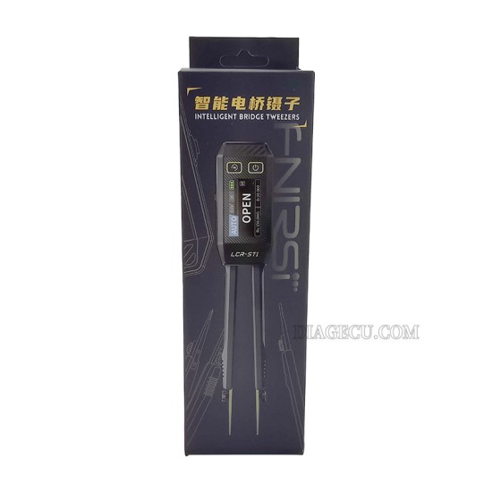 Fnirsi LCR-ST1 Smart Bridge Tweezer LCR SMD ESR Mini Tester Resistance Capacitance Inductance Continuity Diode Test Measurement Tool Fnirsi LCR-ST1 Smart Bridge Tweezer LCR SMD ESR Mini Tester Resistance Capacitance Inductance Continuity Diode Test Measurement Tool