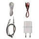 Fnirsi 1C15 Digital Oscilloscope 110MHz Analog Bandwidth 500MS/s Sampling Rate Supports 1Khz Square Wave 400V FNIRSI-1C15+EU adapter Fnirsi 1C15 Digital Oscilloscope 110MHz Analog Bandwidth 500MS/s Sampling Rate Supports 1Khz Square Wave 400V FNIRSI-1C15+EU adapter