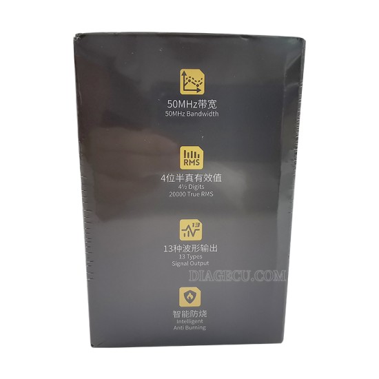 Fnirsi 2C53T Upgrade Handheld Digital 3in1 Oscilloscope Multimeter Signal Generator 50MHz Bandwidth 250MS Rate Dual Channel 20000 Counts Automotive Tool