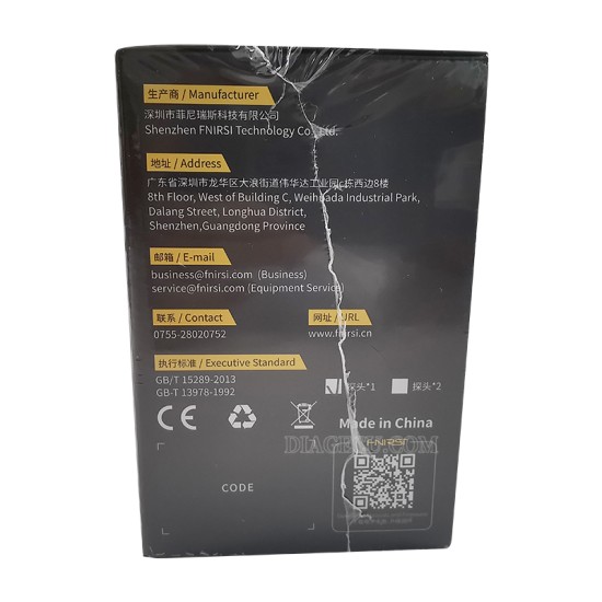 Fnirsi 2C53T Upgrade Handheld Digital 3in1 Oscilloscope Multimeter Signal Generator 50MHz Bandwidth 250MS Rate Dual Channel 20000 Counts Automotive Tool