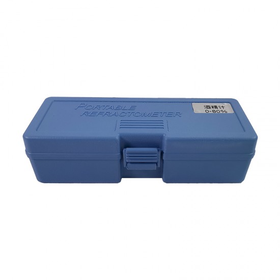 RZ Refractometer Alcohol Alcoholometer Meter 0~80%V ATC Handheld Tool Hydrometer Concentration Spirits Tester Refractometer